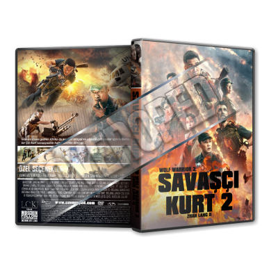 Savaşçı Kurt 2 - Wolf Warrior 2 - Zhan lang II 2017 Cover Tasarımı (Dvd cover)